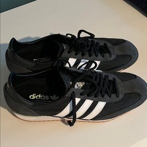 Adidas Black and White Classic Trainers